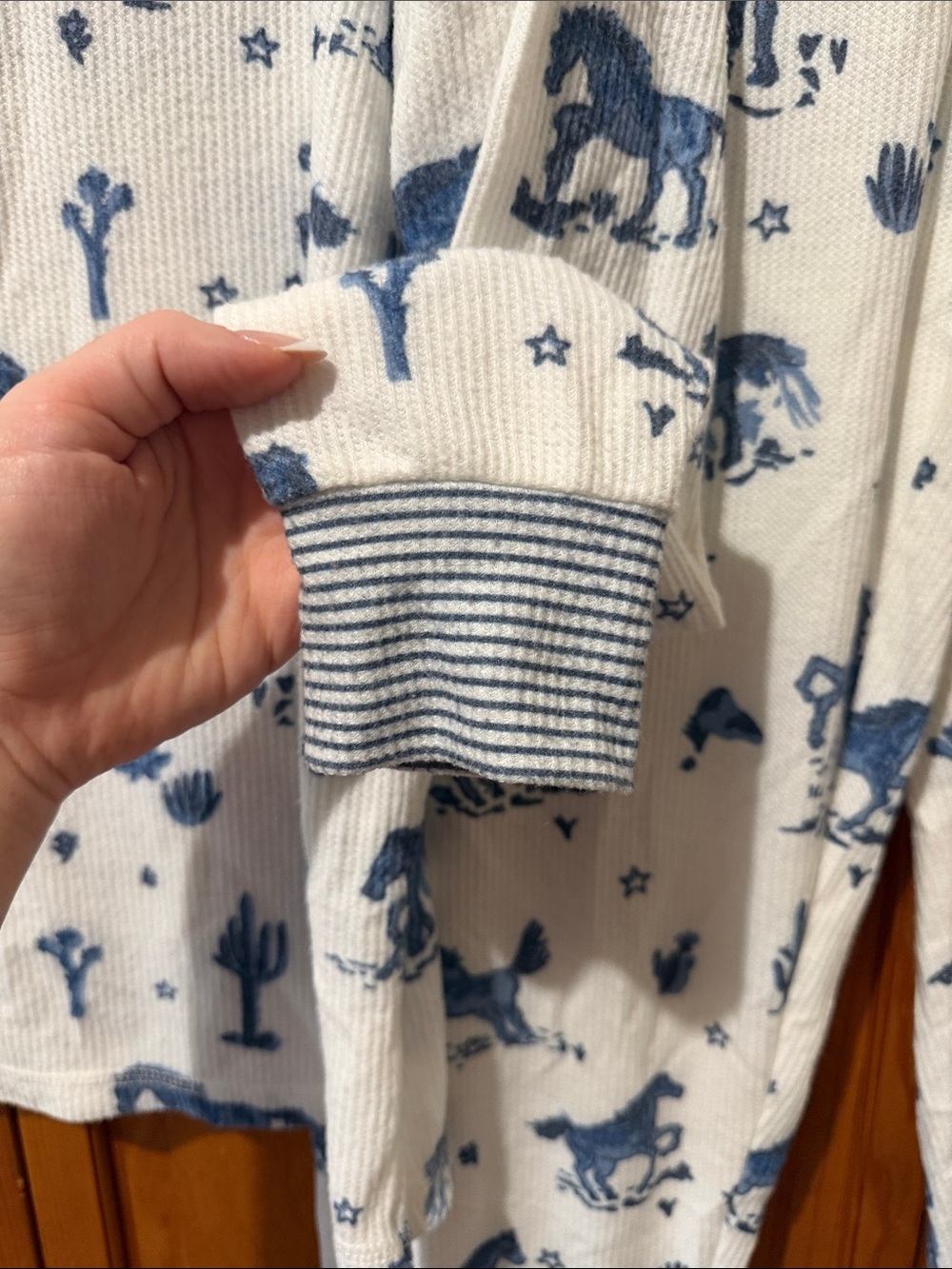 PJ Salvage Desert Daze Long Sleeve Pajama Set - Picture 3 of 9